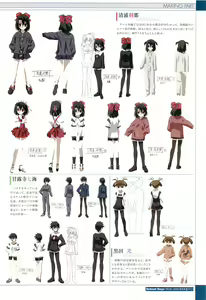Page 94 of School Days Visual Guide Book - preview thumbnail