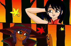 Page 42 of Futanari Futari ! ～Sensi x Madoushi Nukiai Genpuku Gishiki～ - preview thumbnail