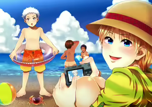 Page 2 of SEKIHALA -Hentai Shashin-ka ni Nugasareru Shounen-tachi- - preview thumbnail