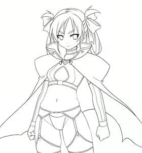 Page 94 of 守護聖女プリズムセイバー ソフマップ特典 デジタル原画集 - preview thumbnail