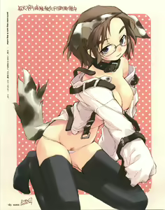 Page 168 of Meganeko E=mc2 illustrations - preview thumbnail