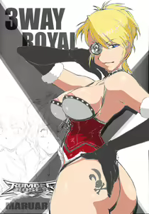 3WAY ROYAL — hentai manga cover on Fhentai