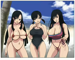Page 744 of CG Shuu Joshikousei Kyonyuu Gradol 3 Shimai 1-3 Cel Nuri Version 3 Sakuhin Matomete - preview thumbnail