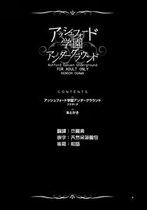 Page 4 of Ashford Gakuen Underground (decensored) - preview thumbnail