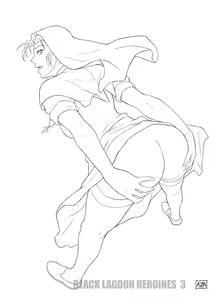 Page 396 of BLACK LAGOON HEROINES 3 - preview thumbnail