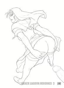 Page 57 of BLACK LAGOON HEROINES 3 - preview thumbnail