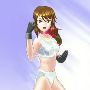 Page 4 of Fighting girl - preview thumbnail