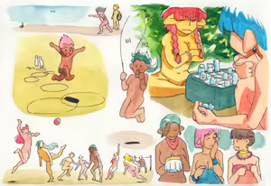Page 56 of "Futanari Amazoness no Kuni" - preview thumbnail