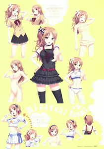 Page 49 of Tropical KISS Visual Fan Book - Koutaro Art Works - preview thumbnail