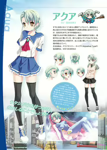 Page 16 of Dolphin Divers  Preview Visual Fanbook - preview thumbnail