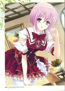 Page 72 of Kimi wo Aogi Otome wa Hime ni Visual Fan Book - preview thumbnail