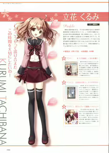 Page 95 of Sakura Sakura Visual Fan Book - preview thumbnail