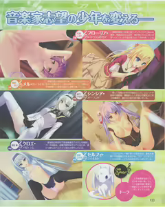Page 133 of Dengeki Hime 2012-07 - preview thumbnail
