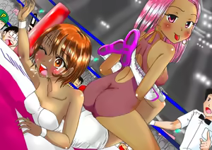 Page 11 of プロレスミッチー365色欲技絵CG集 - preview thumbnail