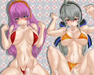 Page 283 of Haku Luka to Ano Pool de Asobou - preview thumbnail