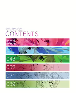 Page 2 of CUFFS+Sphere+CUBE Promotion Visual Fanbook - preview thumbnail