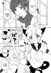 Page 4 of Nuko Len-kyun to Nuko Nuko suru Hon. | Kitty Kitty Bang Bang with Catboy Len - preview thumbnail