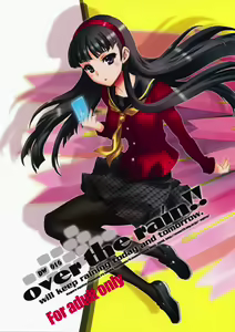 over the rain!! — hentai manga cover on Fhentai
