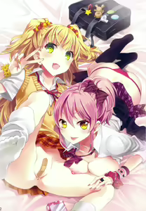 Page 2 of Jougasaki Shimai no Zenryoku Love Attack + Omake bon - preview thumbnail