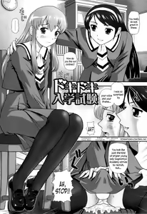 Dokidoki Nyuugaku Shiken | Heart-pounding Entrance Exam — hentai manga cover on Fhentai