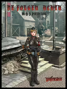 Page 15 of Nazi girl with STG-44 & bondage - preview thumbnail