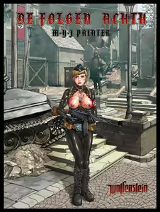 Page 20 of Nazi girl with STG-44 & bondage - preview thumbnail