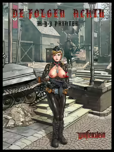 Page 21 of Nazi girl with STG-44 & bondage - preview thumbnail