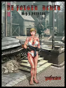 Page 26 of Nazi girl with STG-44 & bondage - preview thumbnail