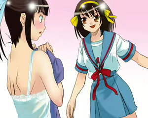Page 30 of Suzumiya Haruhi no Hanten - preview thumbnail