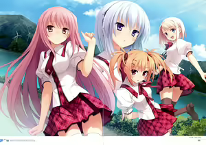 Page 19 of Imouto no Katachi - Visual Fan Book - preview thumbnail