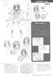 Page 101 of Happiness! Visual Fanbook - preview thumbnail