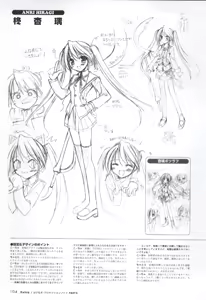 Page 102 of Happiness! Visual Fanbook - preview thumbnail