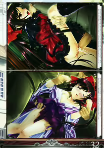 Page 35 of Mizui Kaou Illustration Works ~ Yoi Machi Hime & Heki ka Fuchi ~ - preview thumbnail