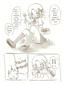 Page 35 of Hanomidori Omorashi/Desperation Collection - preview thumbnail