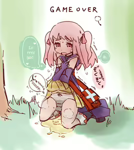 Page 48 of Hanomidori Omorashi/Desperation Collection - preview thumbnail