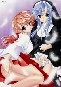 Page 156 of ANGELIUM -ときめきlove god- 原画集 - preview thumbnail