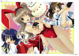 Page 121 of Azuma Yuki Gashuu four colors - preview thumbnail
