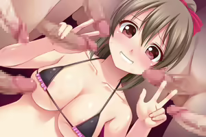 Page 107 of Rinkan Koushuu Yokujou ~Idol ga Namahame Nakadashi Hyaku Renpatsu ni Chousen! Shippai Sureba Minna no Koushuu Benjo!~ - preview thumbnail