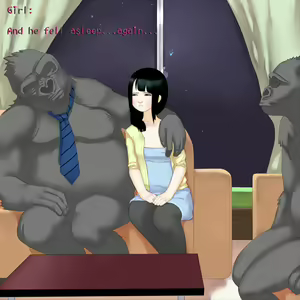 Page 46 of Gorilla Kareshi no Kouhai-kun to... - preview thumbnail