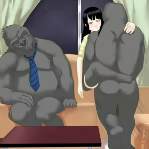 Page 73 of Gorilla Kareshi no Kouhai-kun to... - preview thumbnail