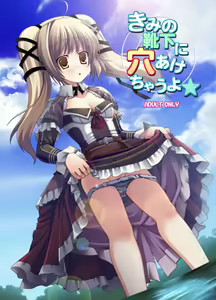 Kimi no Kutsushita ni Anaakechau yo — hentai manga cover on Fhentai