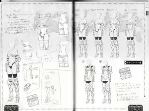 Page 17 of Maou to Odore! CODE: ARCANA Character Settei Shiryou & Gengashuu - preview thumbnail