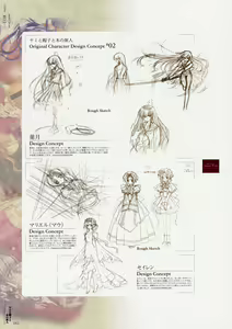 Page 177 of Yami to Boushi to Hon no Tabibito Visual Fanbook - preview thumbnail