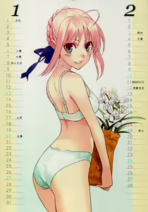 Page 3 of Fate Mini Calendar 2007 - preview thumbnail