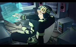 Page 91 of DRAMAtical Murder - preview thumbnail