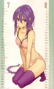 Page 5 of 2009 TYPE-MOON CALENDAR - preview thumbnail