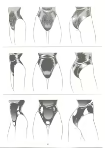 Page 36 of How to draw girls 2 - preview thumbnail