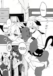 Page 3 of Nuko Len-kyun to Nuko Nuko suru Hon. | Kitty Kitty Bang Bang with Catboy Len - preview thumbnail