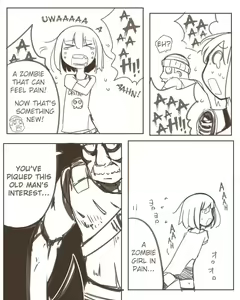 Page 4 of Painful Zombie Girl - preview thumbnail