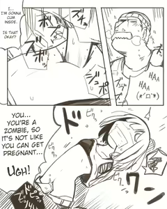 Page 8 of Painful Zombie Girl - preview thumbnail